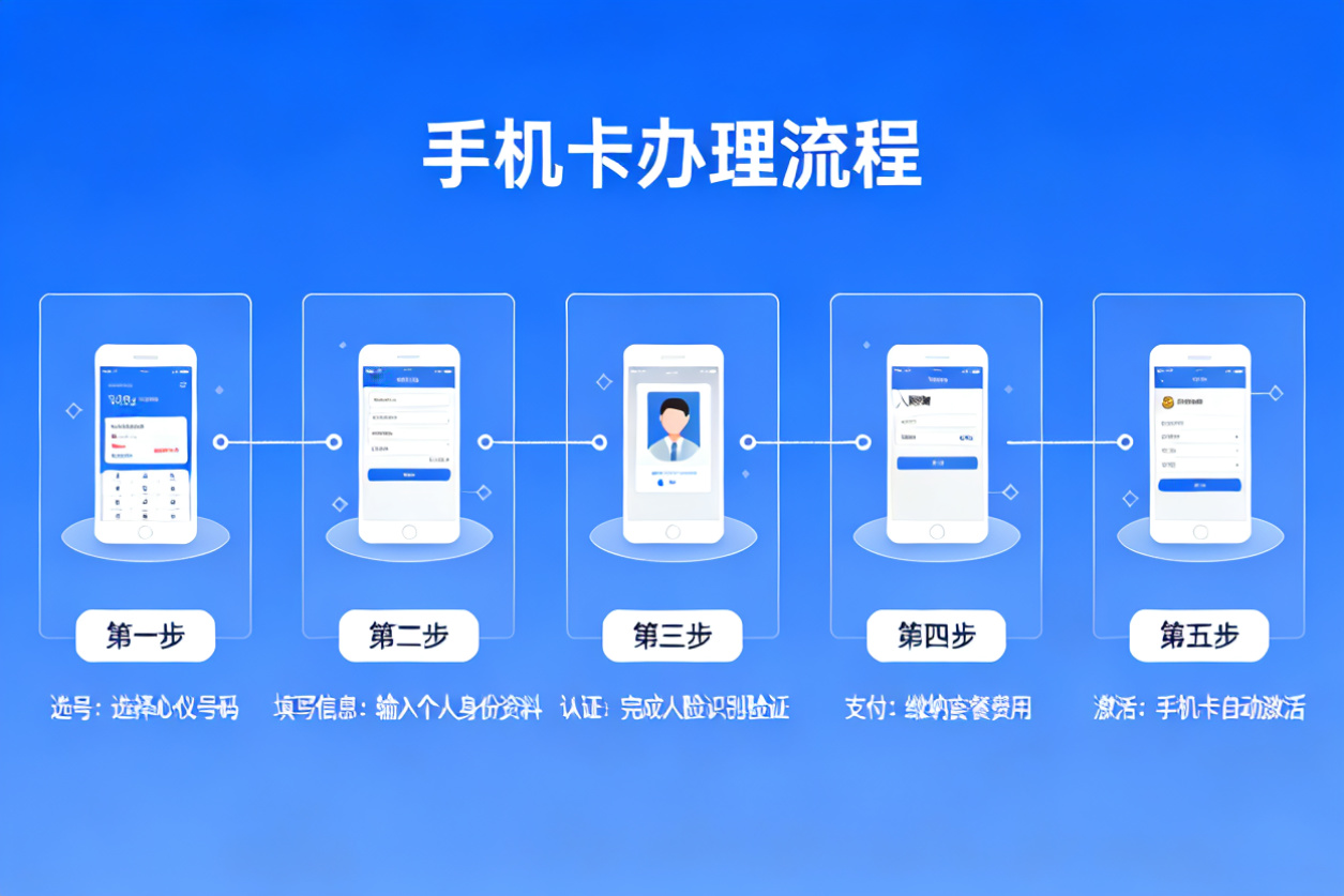 手机卡办理流程